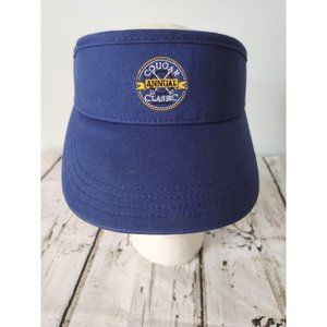 The Game Annual Cougar Classic Golf Visor Blue Adjustable Embroidered Collegiate